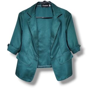 Women's Green Blazer